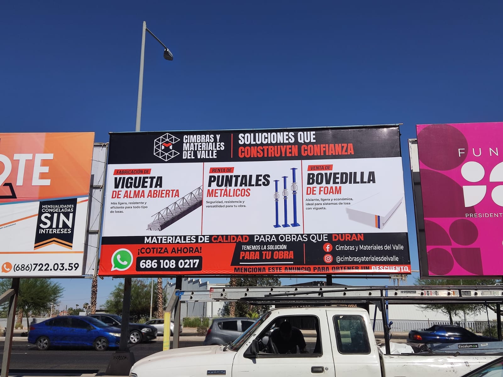 Proyectos de impresion y publicidad exterior producidos por OLB