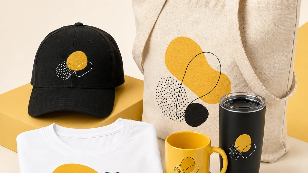 Muestra de articulos promocionales personalizados